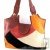 Sac d'�paule Mosa�que chanvre bio, 43x28x9cm