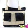 Sac d'�paule Orlando chanvre bio, 35x28x10cm