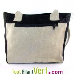 Sac d\'�paule Orlando chanvre bio, 35x28x10cm