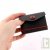 Etui porte carte de visite, noir, carton recycl�