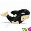 Baleine en bois 9 cm