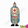 Soldat bleu en bois 16,5 cm