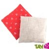 Bouillotte noyaux de cerise 20X20 cm en lin
