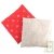 Bouillotte noyaux de cerise 20X20 cm en lin