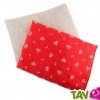 Bouillotte noyaux de cerise 30X20 cm en lin