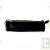 Trousse en cuir ronde couleur noir tannage v�g�tal
