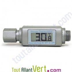 Thermom�tre de douche, affichage digital