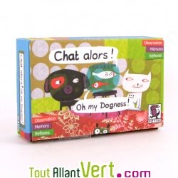 Chat alors!, multi-jeux de cartes recycl�es