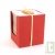 Bloc cube papier recycl� 250 feuilles multi-couleur, 11 cm
