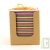 Bloc cube papier recycl� 250 feuilles multi-couleur, 11 cm