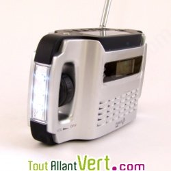 Radio r�veil lampe solaire et dynamo