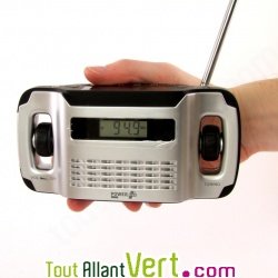 Radio r�veil lampe solaire et dynamo