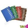 Trieur 9 compartiments, dos extensible, A4+ recycl�, Forever
