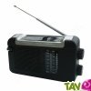 Radio compacte solaire et dynamo