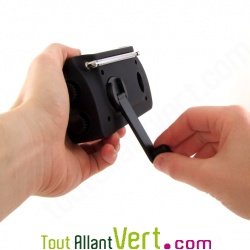 Radio compacte solaire et dynamo