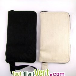 Organiseur, pochette de voyage chanvre biologique, 26x15cm