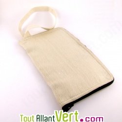 Organiseur, pochette de voyage chanvre biologique, 26x15cm