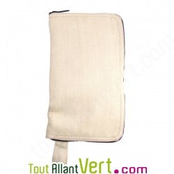 Organiseur, pochette de voyage chanvre biologique, 26x15cm Organiseur, pochette de voyage chanvre biologique, 26x15cm