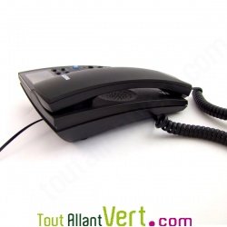 T�l�phone filaire sans rayonnements Piezo biocompatible LITEFON 1020
