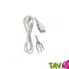 C�ble d'alimentation blind� 2m pour PC, ordinateurs, imprimantes, p�riph�riques