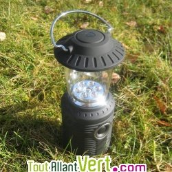 Lanterne de camping lumineuse 6 leds � dynamo
