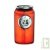 Horloge LCD � eau en forme de canette, coloris Rouge