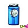Horloge LCD � eau en forme de canette