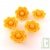 Bougie flottante fleur jaune 100% cire d'abeille