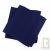 Serviettes de table bleu fonc�, chanvre, lot de 2, 45x45cm