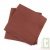 Serviettes de table marron, chanvre, lot de 2, 45x45cm