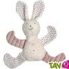 Lapin en laine vierge et coton bio, 24 cm