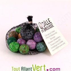 Filet de billes en terre mouchet�es