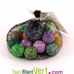 Filet de billes en terre mouchet�es