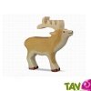 Renne en bois 14,5 cm