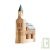 Kit de construction Eglise Architecte en bois FSC 63 pi�ces