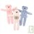 Nounours Ted en coton bio "I Like 100% organic cotton"