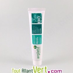 Dentifrice Essence bio Menthe � base d\'argile blanche Argiletz 75ml