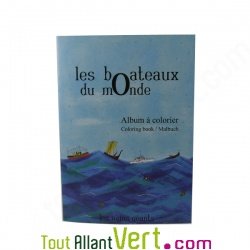 Album � colorier recycl� Les Bateaux du Monde