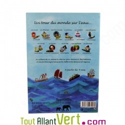Album � colorier recycl� Les Bateaux du Monde