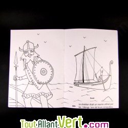 Album � colorier recycl� Les Bateaux du Monde
