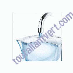 Carafe Brita elemaris Meter 2,4l blanche maxtra + 3 cartouches offertes !