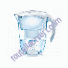 Carafe Brita elemaris Meter 2,4l blanche maxtra + 3 cartouches offertes !