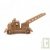 D�panneuse en bois naturel Equilibrist 17.5x8.5x9.5cm