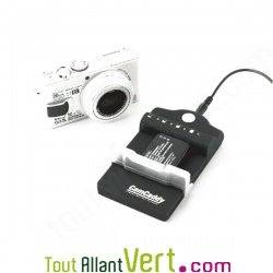 Chargeur universel CamCaddy de batterie Lithium-ion pour appareil photo num�rique, r�flexe et camescope