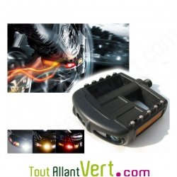 P�dales de v�lo lumineuses sans piles Pedalite