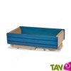 Benne bleue en bois 23x13 cm