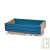 Benne bleue en bois 23x13 cm
