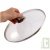 Couvercle en verre  pour p�ele inox 18/10 ABE