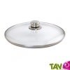 Couvercle en verre 28 cm pour p�ele 28cm inox 18/10 ABE