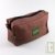 Petite trousse de toilette, chanvre bio, 7x11x20cm, marron